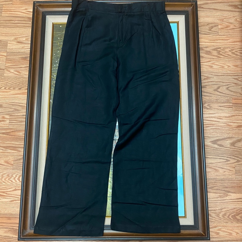 Black slacks by H for Halston